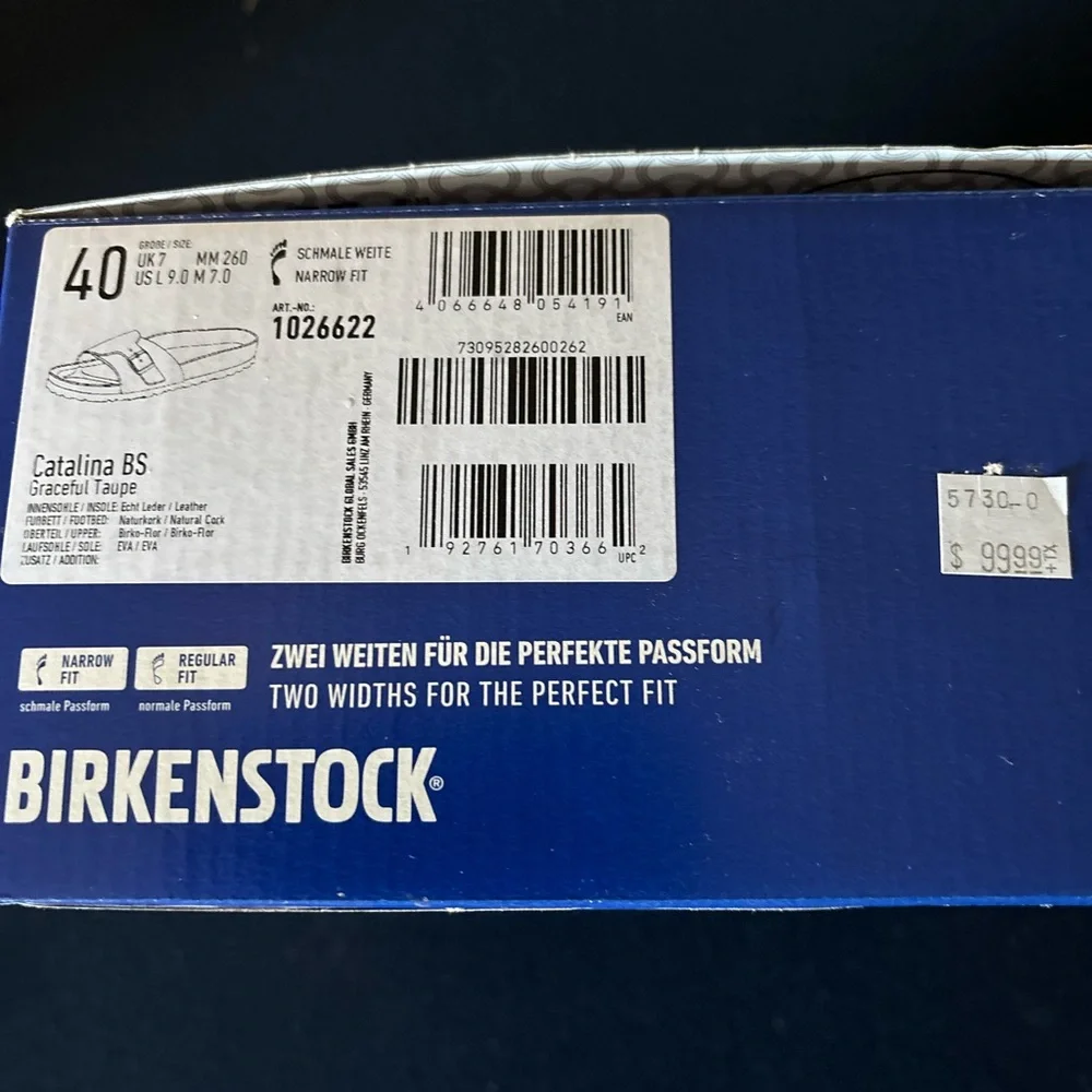 NWT Birkenstock Catalina Graceful Taupe Sandals - Picture 2 of 4